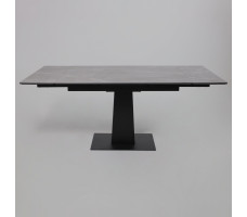 Стол раздвижной AV 2119 1200 (1800)*800 серый матовый LARKA GREY/черный