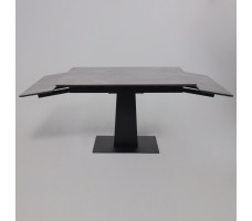 Стол раздвижной AV 2119 1200 (1800)*800 серый матовый LARKA GREY/черный