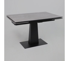 Стол раздвижной AV 2119 1200 (1800)*800 серый матовый LARKA GREY/черный