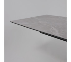 Стол раздвижной AV 2119 1200 (1800)*800 серый матовый LARKA GREY/черный