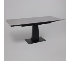 Стол раздвижной AV 2119 1200 (1800)*800 серый матовый LARKA GREY/черный