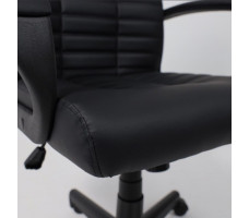 Кресло AksHome DOMINIK (Доминик) ECO черный