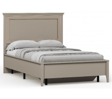Кровать Classic LOZ120х200 М 120*200 глиняный серый (с металлическим основанием)