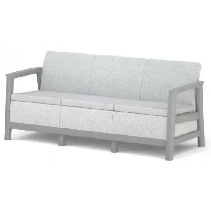 Диван трехместный SCANDI LINEA 3S SOFA светло-серый