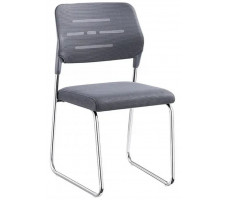 Стул SitUp SKY GREY chrome (сетка Grey/Grey)