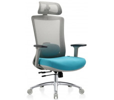 Кресло Evolution ERGO PRIME Sky Blue голубой