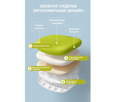 Кресло ортопедическое Everprof Kids 102 Ткань Зеленый