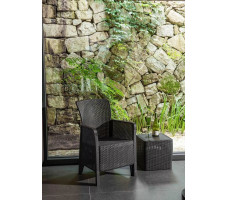 Комплект садовой мебели Palermo Balcony коричневый