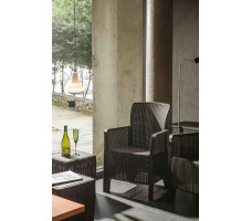 Комплект садовой мебели Palermo Balcony коричневый