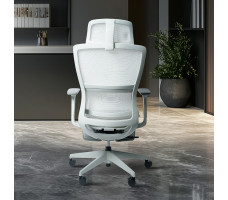 Кресло SPARX Luster (Лустер) White/White белый/белый