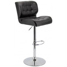 Стул барный SitUp FONTANA сhrome (экокожа Black)