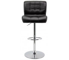 Стул барный SitUp FONTANA сhrome (экокожа Black)