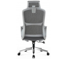 Кресло SitUp POINT GREY chrome (сетка Grey/ Grey)
