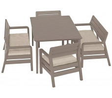 Комплект мебели Delano Lima Set капучино