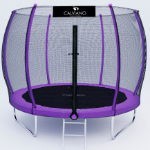 Батут с защитной сеткой Calviano 312 см - 10ft OUTSIDE master purple (фиолетовый) Батут с защитной сеткой Calviano 312 см - 10ft OUTSIDE master purple (фиолетовый)