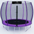 Батут с защитной сеткой Calviano 312 см - 10ft OUTSIDE master purple (фиолетовый)