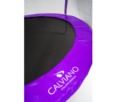 Батут с защитной сеткой Calviano 312 см - 10ft OUTSIDE master purple (фиолетовый)
