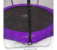 Батут с защитной сеткой Calviano 312 см - 10ft OUTSIDE master purple (фиолетовый)