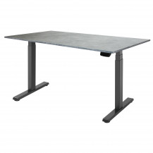 Стол с регулируемой высотой Ergo Desk Pro Black 138*80*1,8 Стол с регулируемой высотой Ergo Desk Pro Black 138*80*1,8