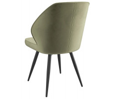 Стул поворотный Michael-R1 360 d12 olive lux/черный