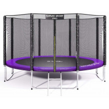 Батут Atlas Sport 404 см (13ft) PRO (усиленные опоры) фиолетовый Батут Atlas Sport 404 см (13ft) PRO (усиленные опоры) фиолетовый