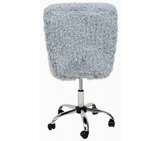 Кресло AksHome FLUFFY (флуффи) серый