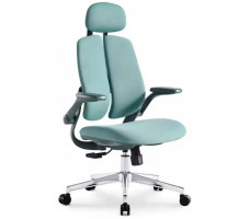 Кресло SitUp KWIN Green chrome (ткань Green/Green)