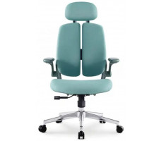 Кресло SitUp KWIN Green chrome (ткань Green/Green)