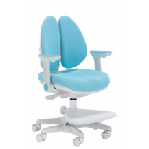 Кресло ортопедическое Everprof Kids 101 Ткань Голубой