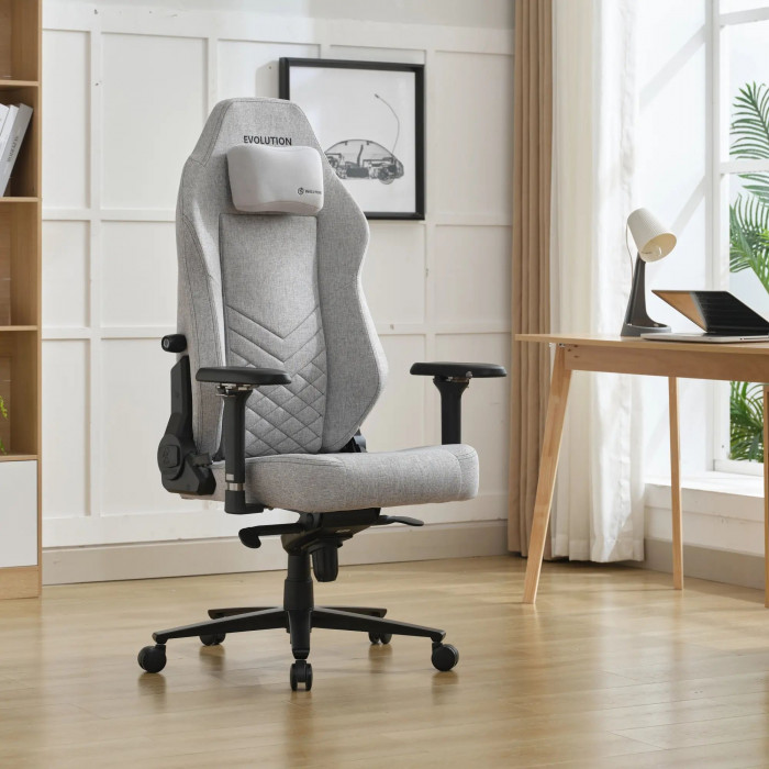 Кресло EVOLUTION TITAN FABRIC GREY серый