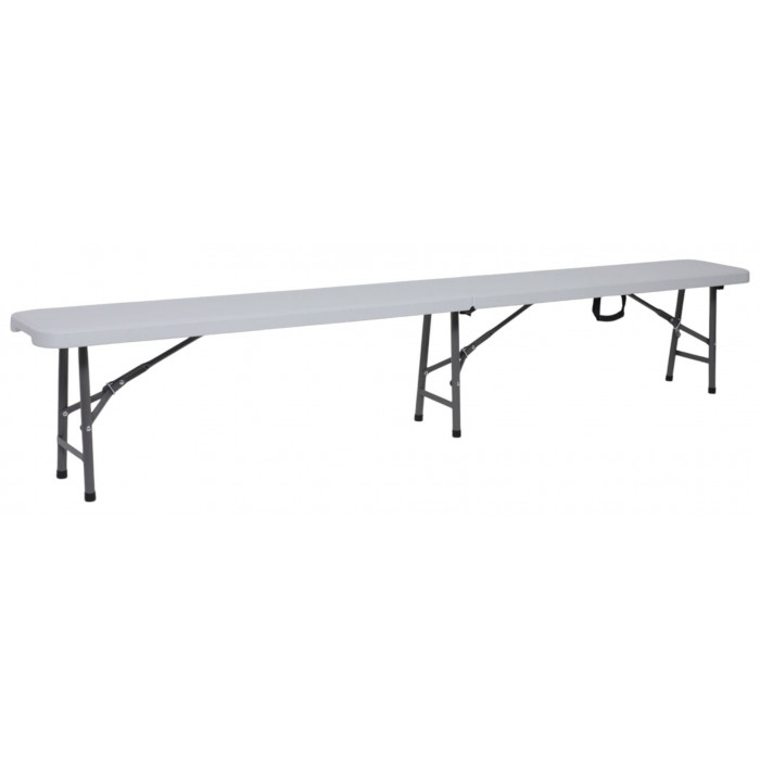Скамья складная Akshome Bench AKS тип 2 240*30*43 белая