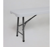 Скамья складная Akshome Bench AKS тип 2 240*30*43 белая