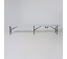 Скамья складная Akshome Bench AKS тип 2 240*30*43 белая