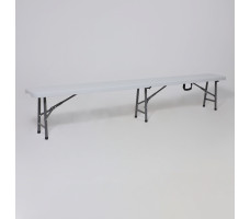 Скамья складная Akshome Bench AKS тип 2 240*30*43 белая