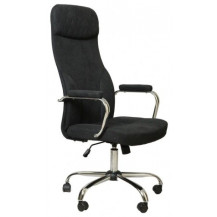 Кресло SitUp TUCSON chrome (ткань Black/Black)