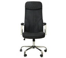 Кресло SitUp TUCSON chrome (ткань Black/Black)