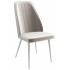 Стул Leonard M d08 platinum lux/белый