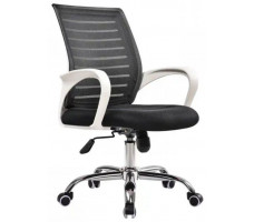 Кресло SitUp MIX 600 White chrome (сетка Black/ Black)