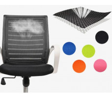 Кресло SitUp MIX 600 White chrome (сетка Black/ Black)