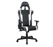 Кресло DXRacer OH/P132/NW черный с белым