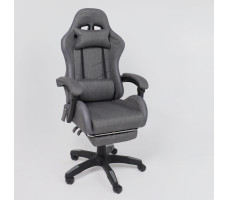 Кресло AksHome Turbo (Турбо) ткань серый