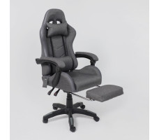 Кресло AksHome Turbo (Турбо) ткань серый