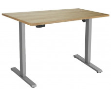 Стол с регулируемой высотой Electric Desk Slim Grey 138*80*2,5 см