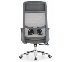 Кресло SitUp AURA (Аура) Grey chrome (сетка Grey/Grey)