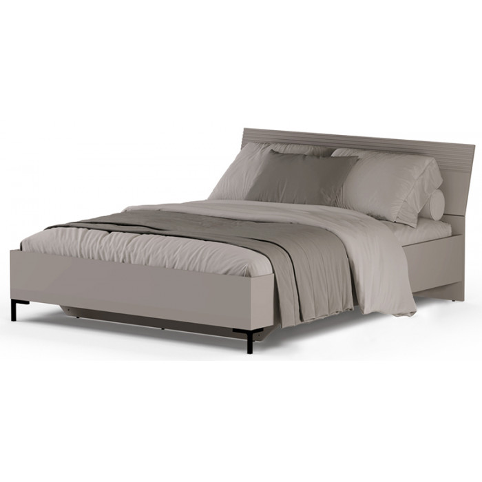 Кровать Domenica LOZ140х200 Д 140*200 с гибким основанием глиняный серый