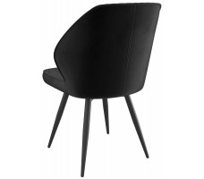 Стул поворотный Michael-R1 360 d24 black lux/черный