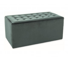 Пуф SIGNAL LORI 2 Velvet Bluvel 78 зеленый