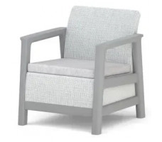Комплект из двух кресел Scandi Linea Chair 2x светло-серый