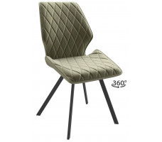 Стул поворотный Rafael-R d12 olive lux/черный