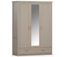 Шкаф Classic SZF2D1L2S 163*62.5*231 глиняный серый